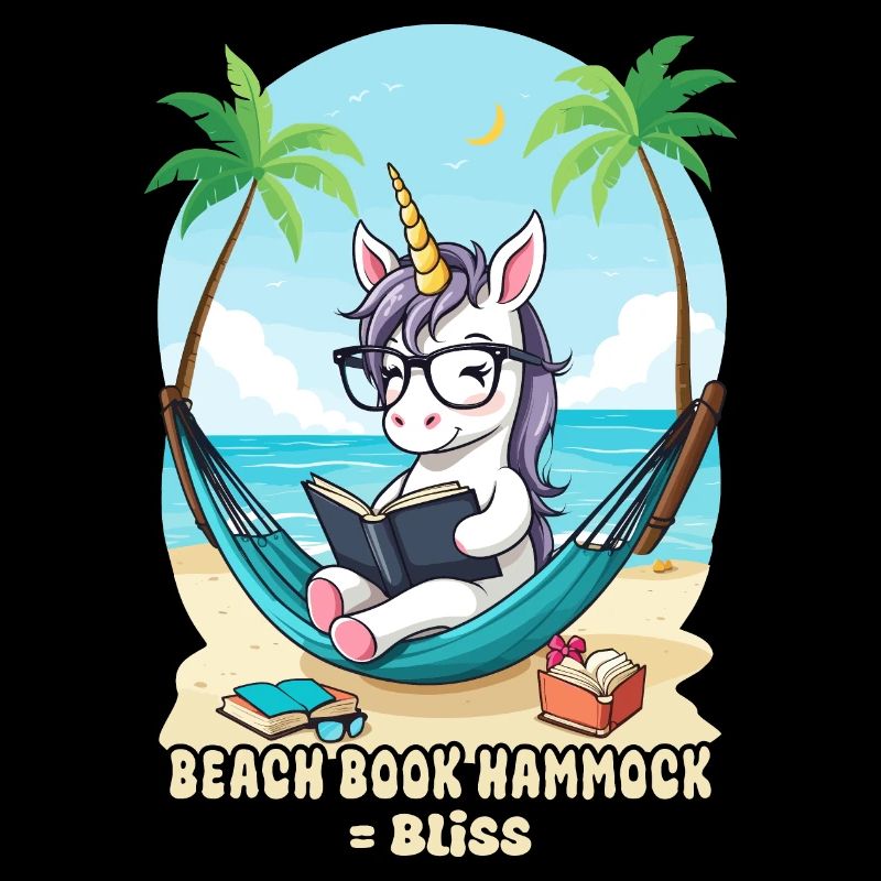 Einhorn mit Buch