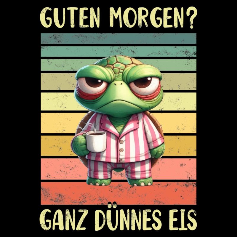 Schildkröte Morgenmuffel