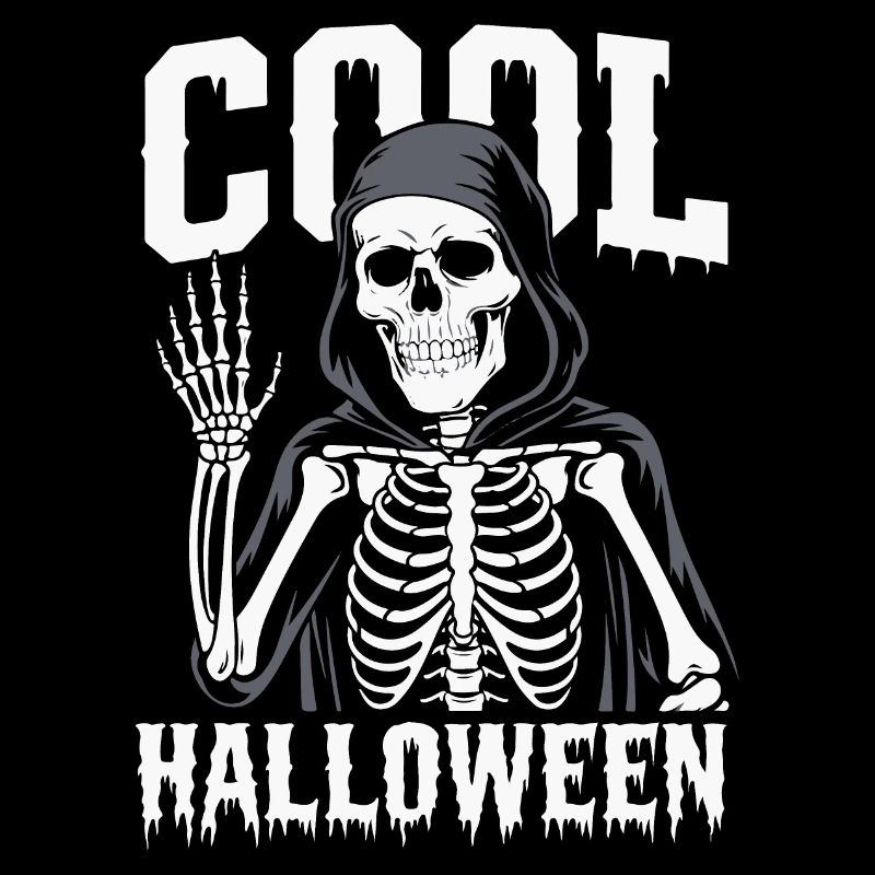 Squelette d’Halloween cool