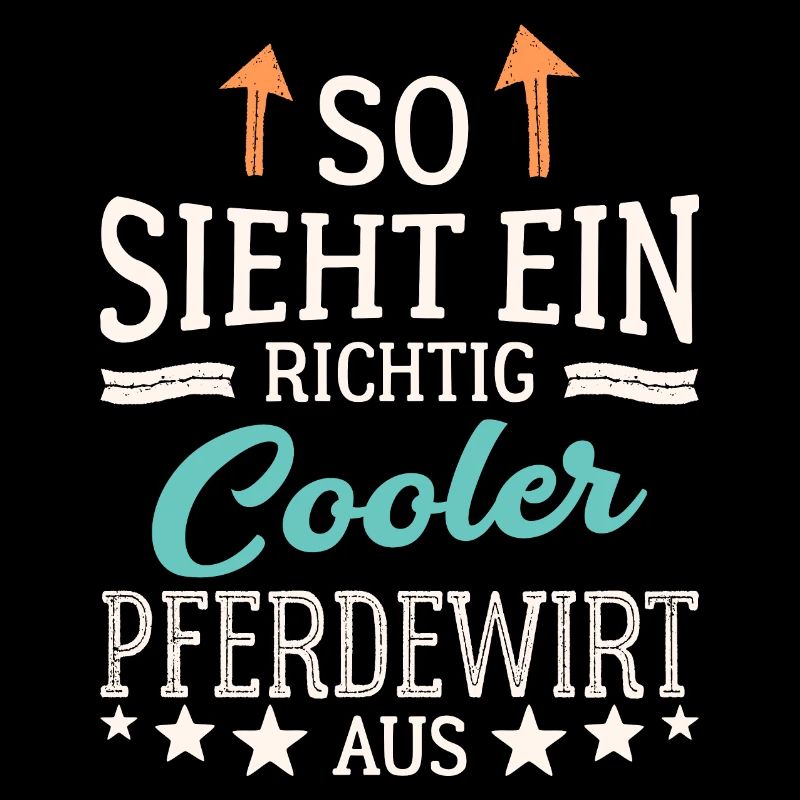 So sieht ein richtig cooler Pferdewirt aus Pferd