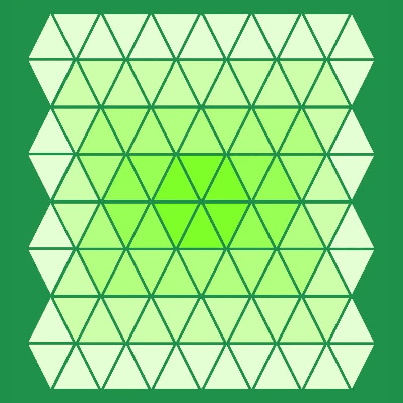 Green Gradient Pattern