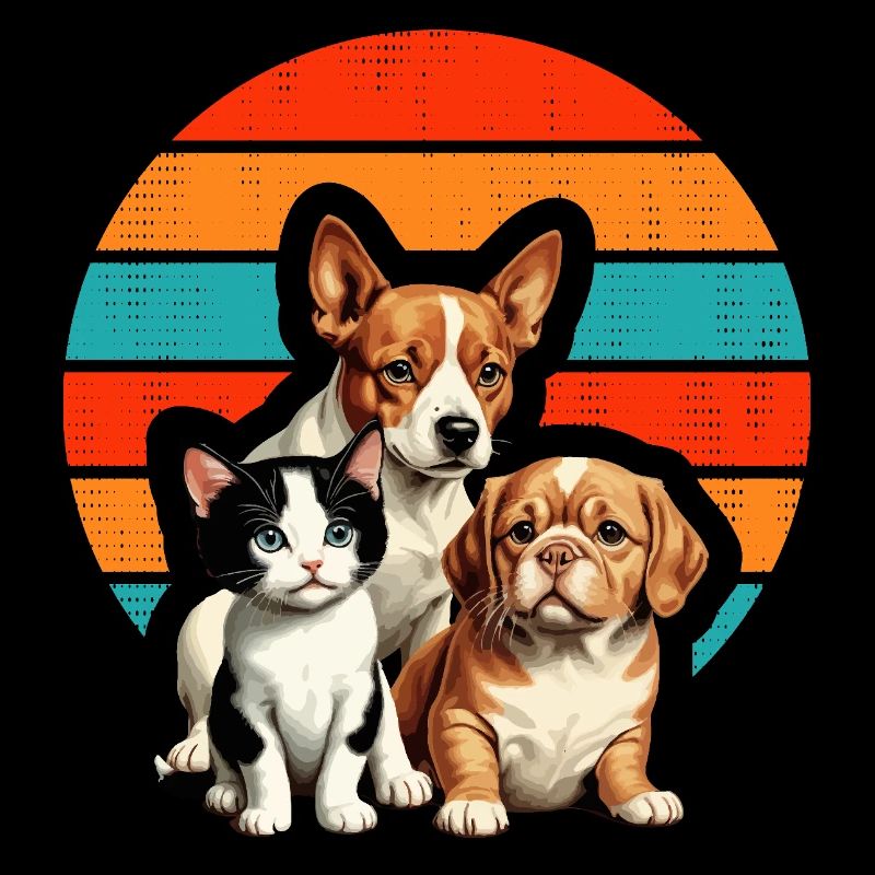 vintage chiens & chat 2026