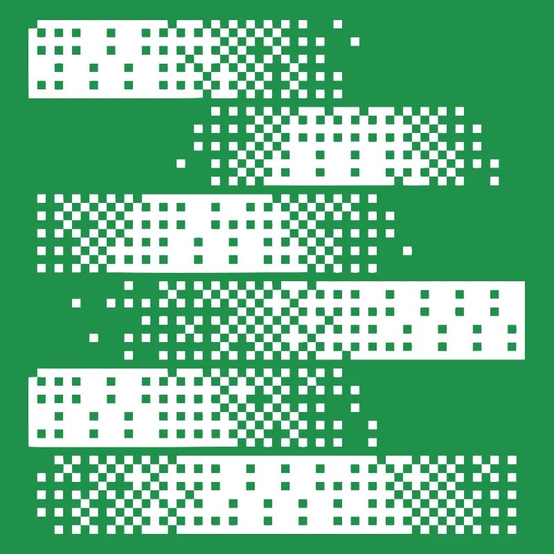Abstract Digital Pixel Pattern