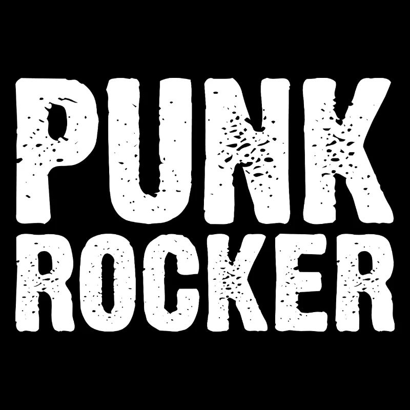 Bold Punk Rock Typography Design