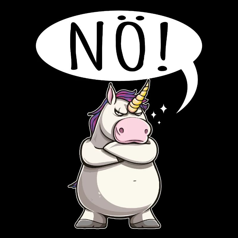 Unicorn Nope chubby