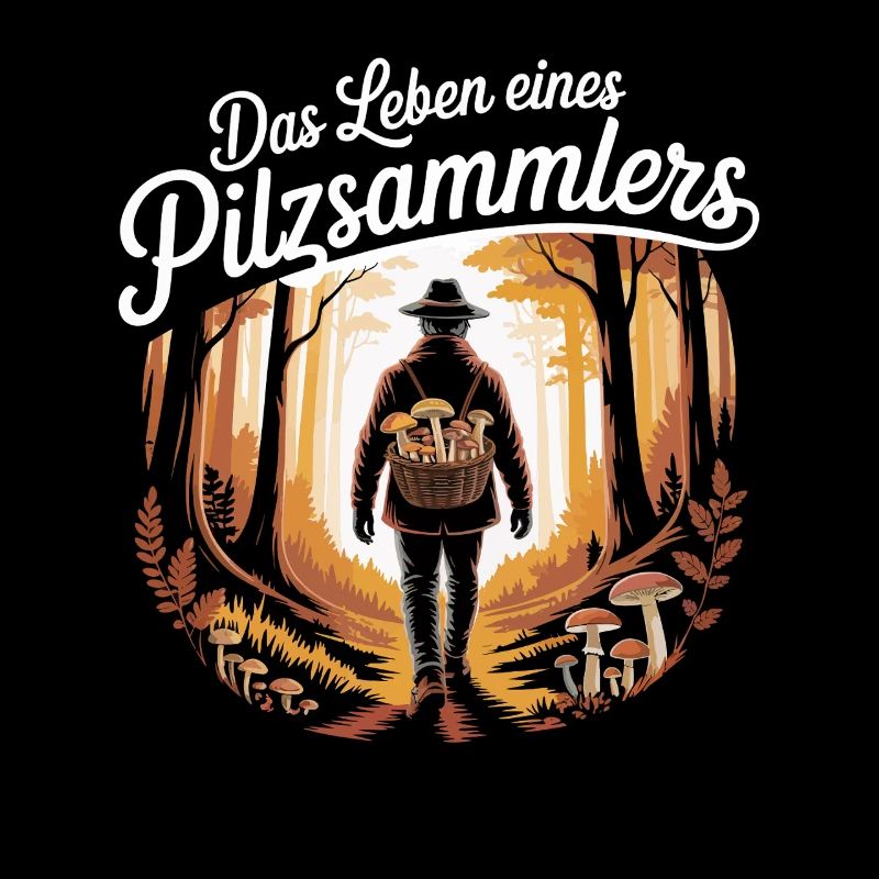 Cueillette de champignons Cueillette de champignons Chasseurs de champignons Forêt