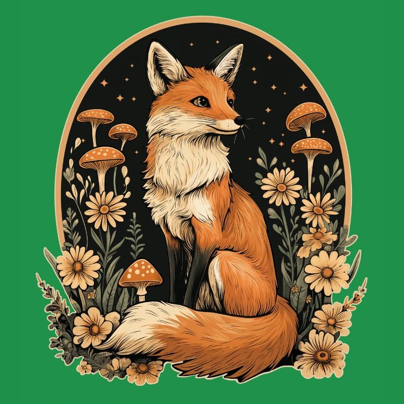 Fuchs Wald Pilze