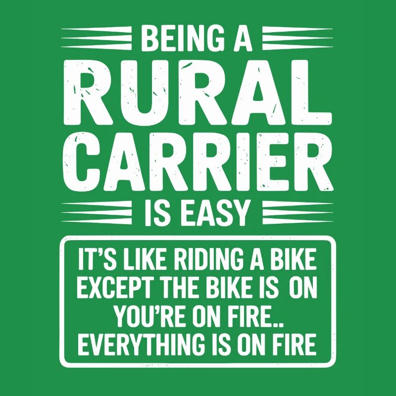 Rural Carriers Postal Worker Mail Delivery Mailman