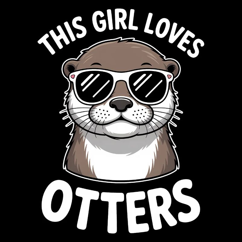 Otter Spruch Mädchen Lustiges Otter Geschenk