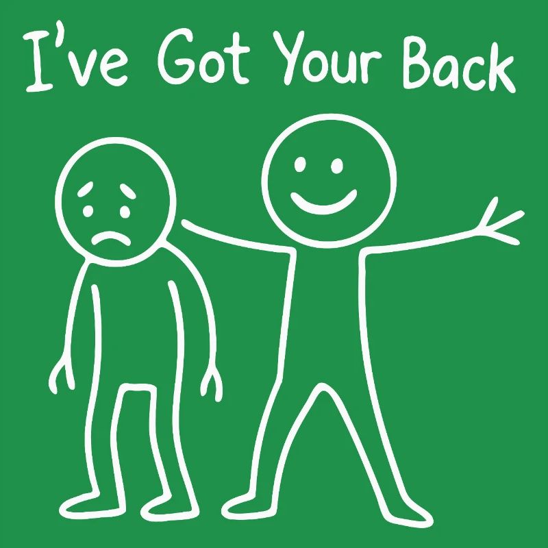 Ich stehe hinter dir: Support-Duo