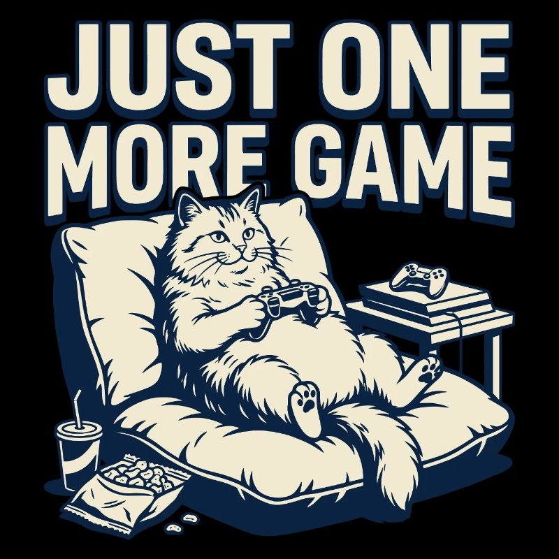 Nur noch ein Spiel Katzenlounge