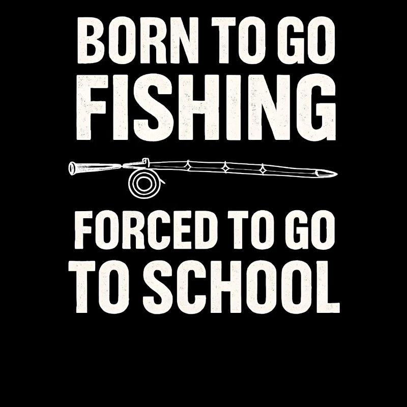 Né pour aller pêcher, forcé d’aller à l’école Pêcheur
