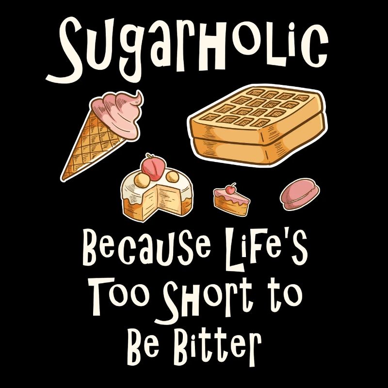 Citation de dessert Sugarholic Tee