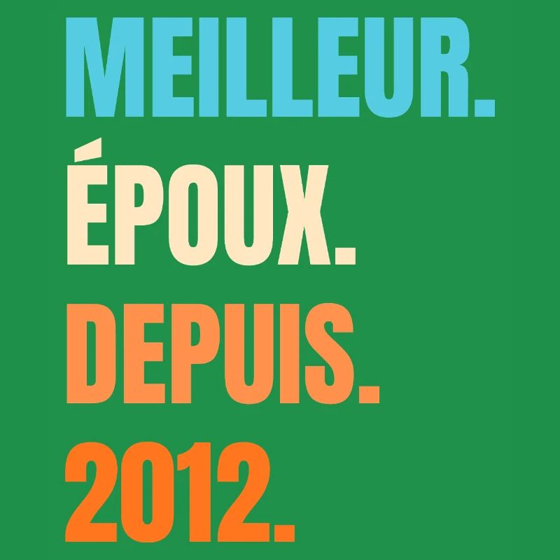 Bester Ehemann seit 2012 Geschenk-Ehemann