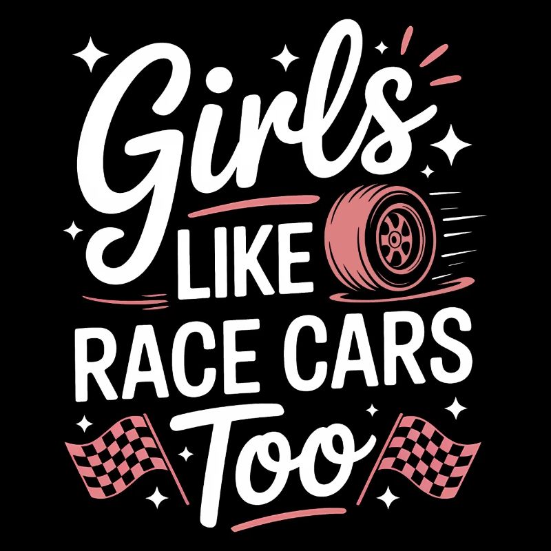 Cadeau de voitures de course de filles