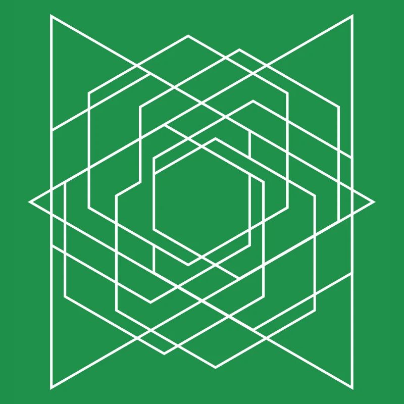 Interlaced Squares Grid