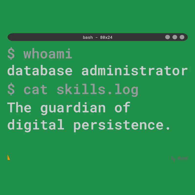Database Administrator Terminal Design