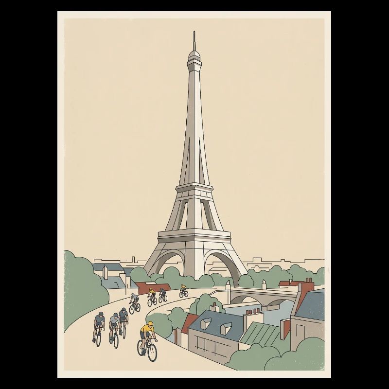 Paris Ride — Cycling Memory