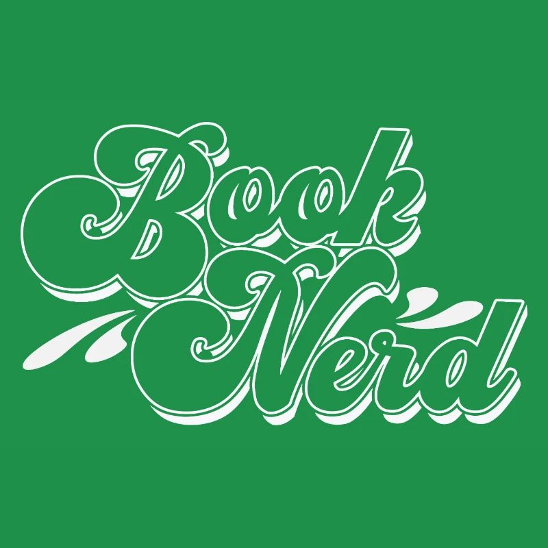 Brook Nerd Script Logo
