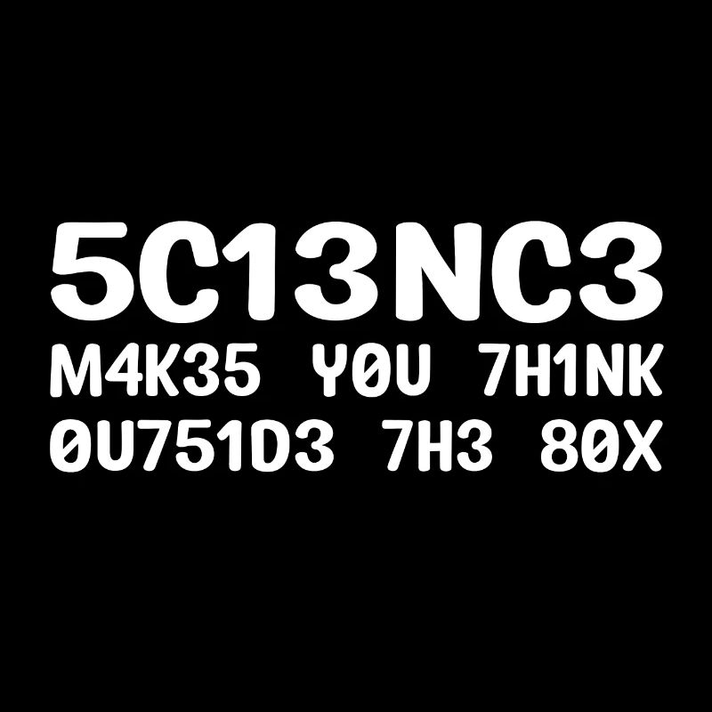 Science Makes You Think Outside the Box