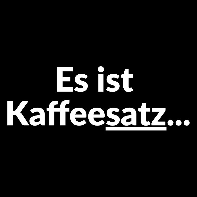C’est une faute de frappe de marc de café