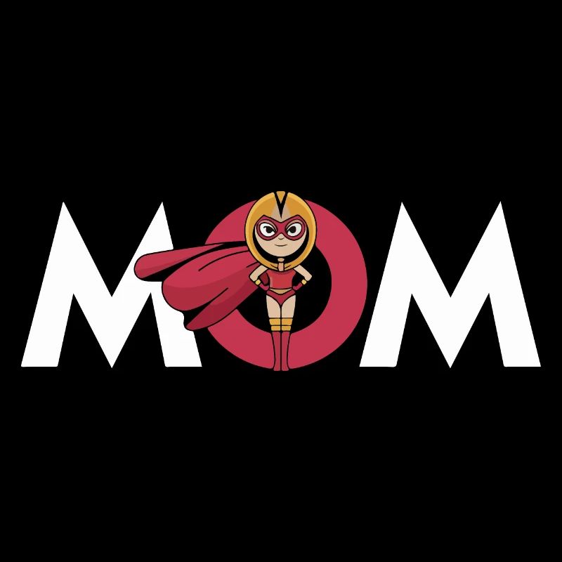 Conception d’autonomisation de maman super-héroïne