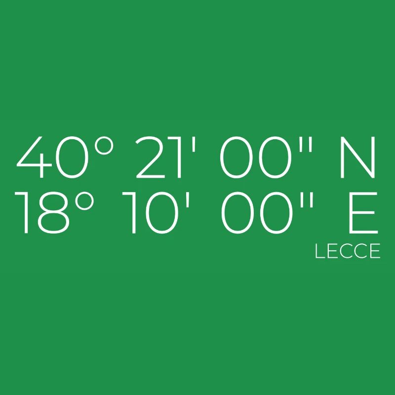 Coordinates: Lecce, Apulia, Italy