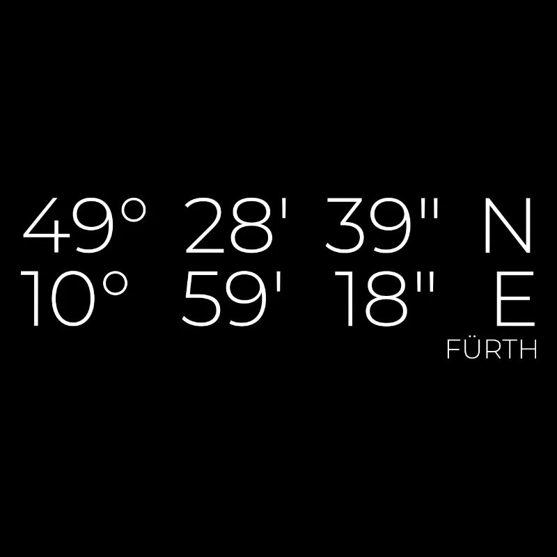 Coordinates Fürth