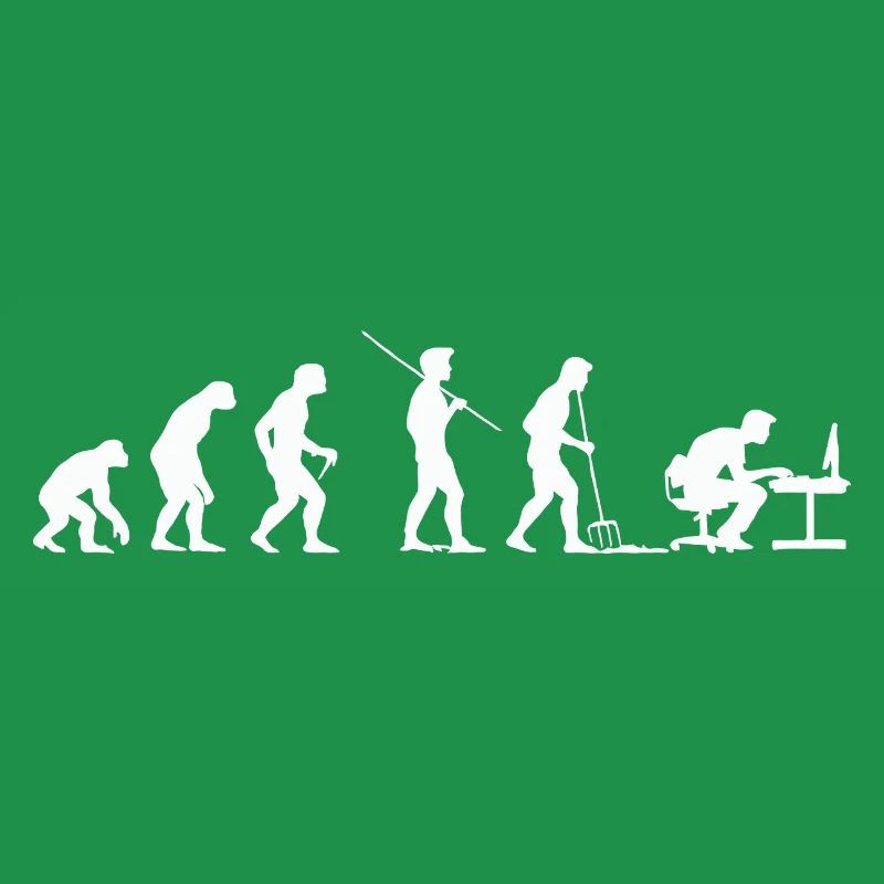 Evolution Programmierer Computerfreak