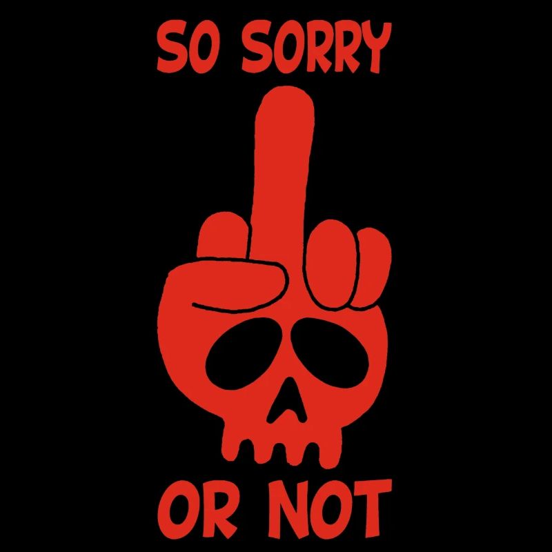 Rude Red Skull