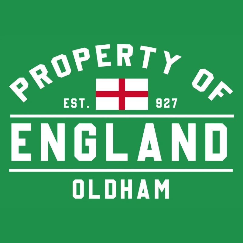Propriété de l’Angleterre Drapeau d’Oldham