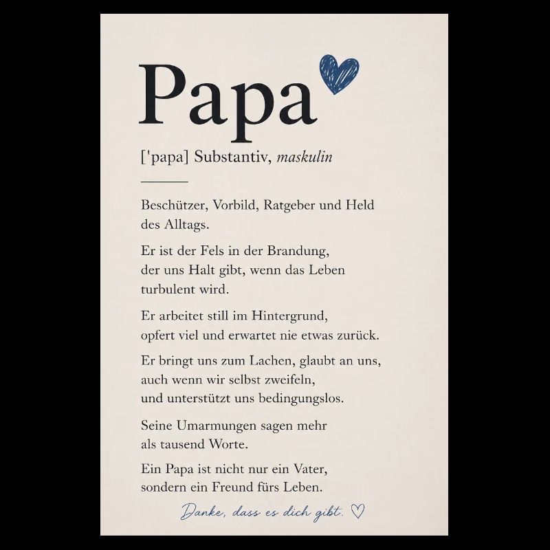 Danke Papa
