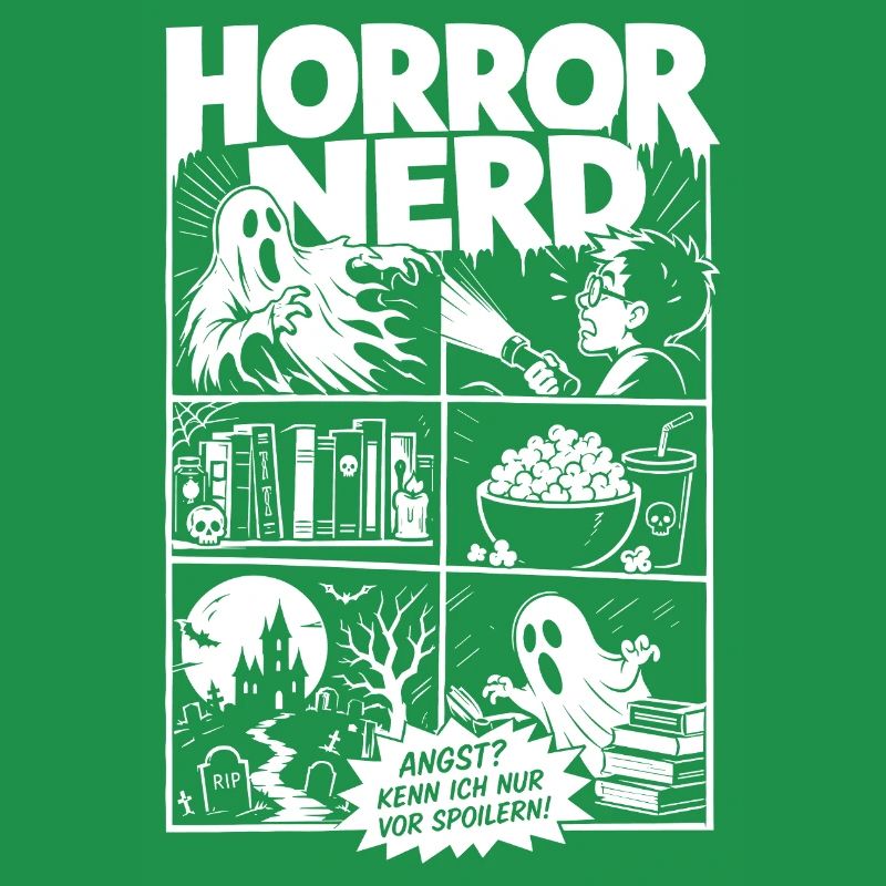 Horror Nerd Comic Spoiler Angst
