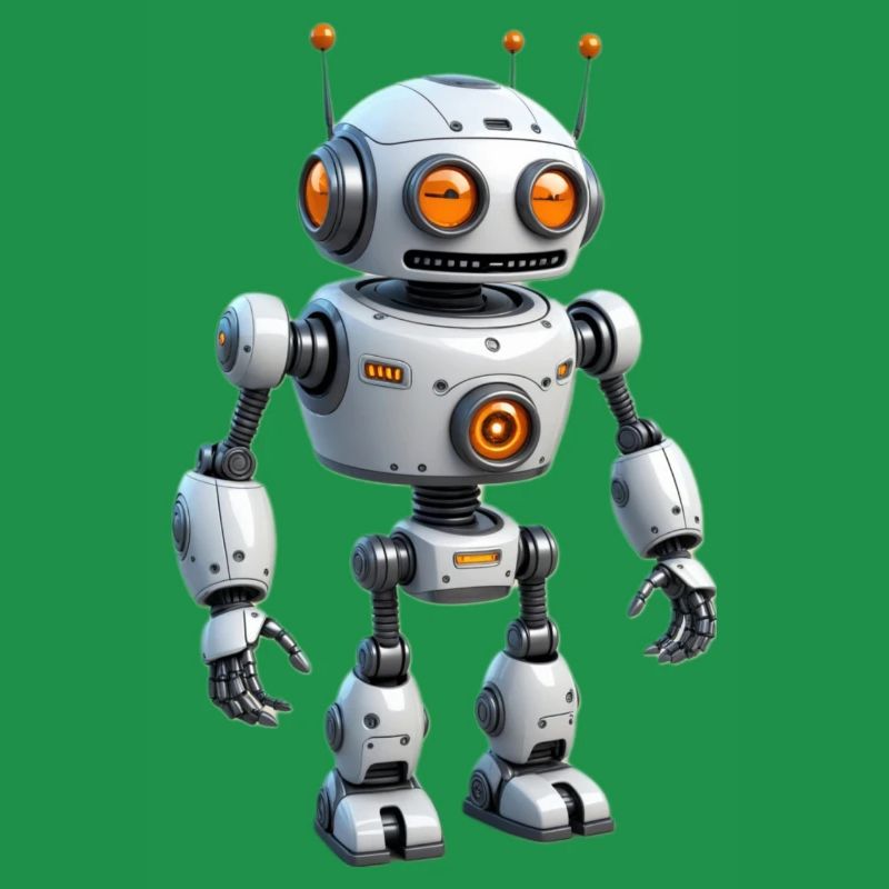 Cartoon Roboter