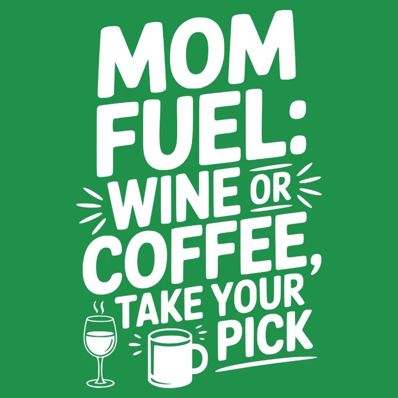 Mom Fuel: Wein oder Kaffee wählen Sie aus