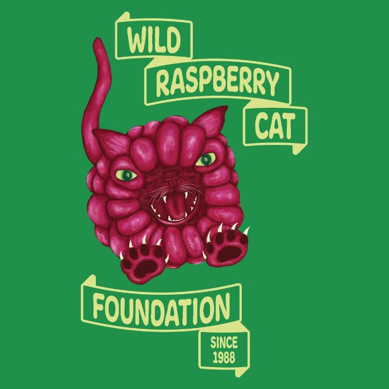 Wild Raspberry Cat