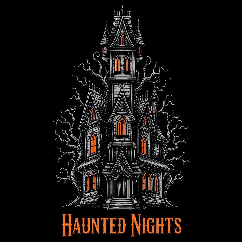 Nuits hantées Maison hantée Halloween Effrayant