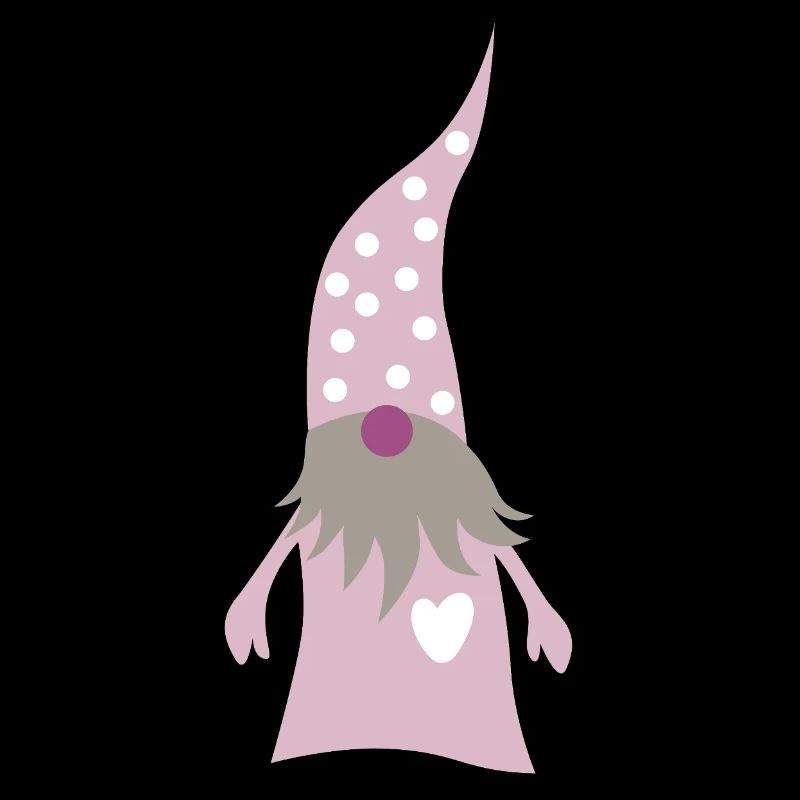 Noël de Noël Gnome Dots Pink Pastel