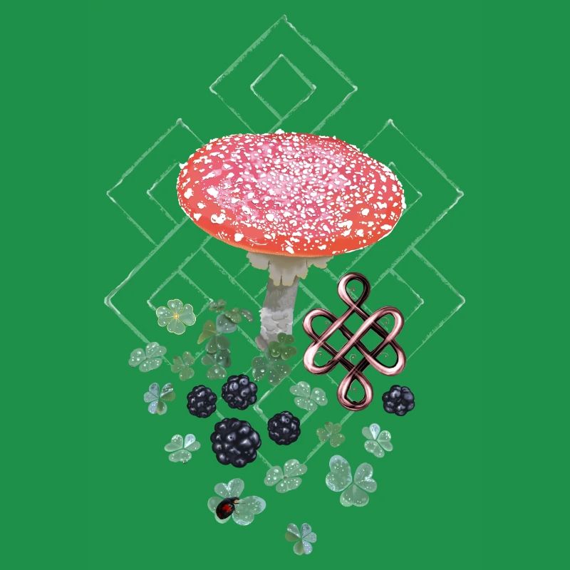 Lucky Toadstool Clover
