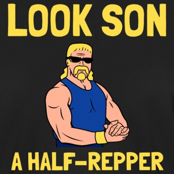 Look son. A half-repper - Funksjons T-skjorte for menn