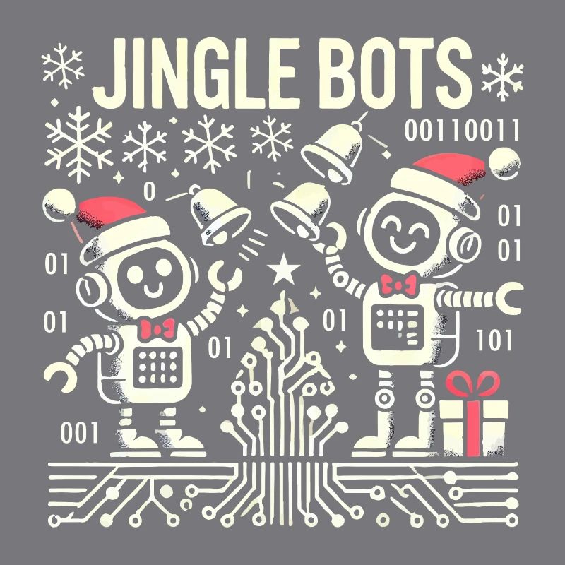Jingle Bots - Robot de Noël avec code binaire
