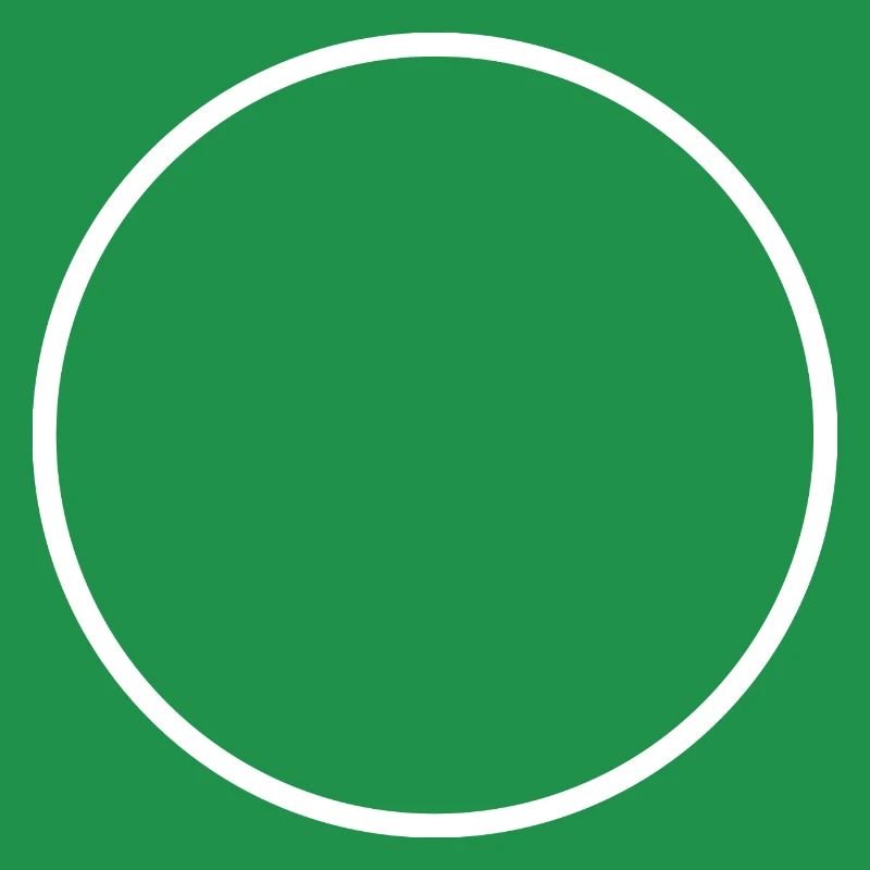 White Round Circle