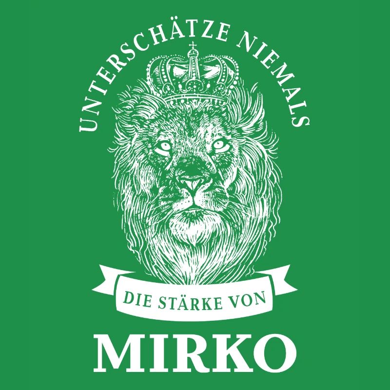 Mirko Geschenk Name Löwe