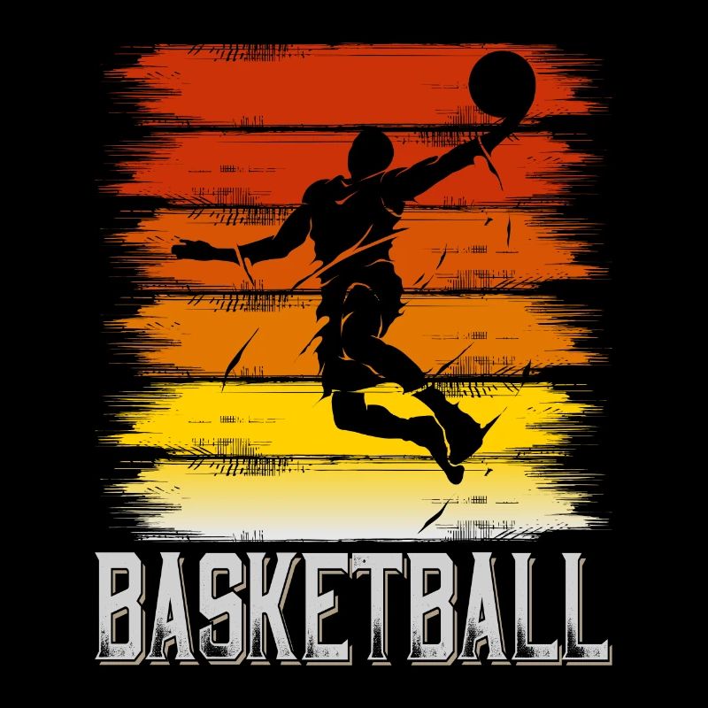 Basketteur Basketteur Dunking Vintage Retro