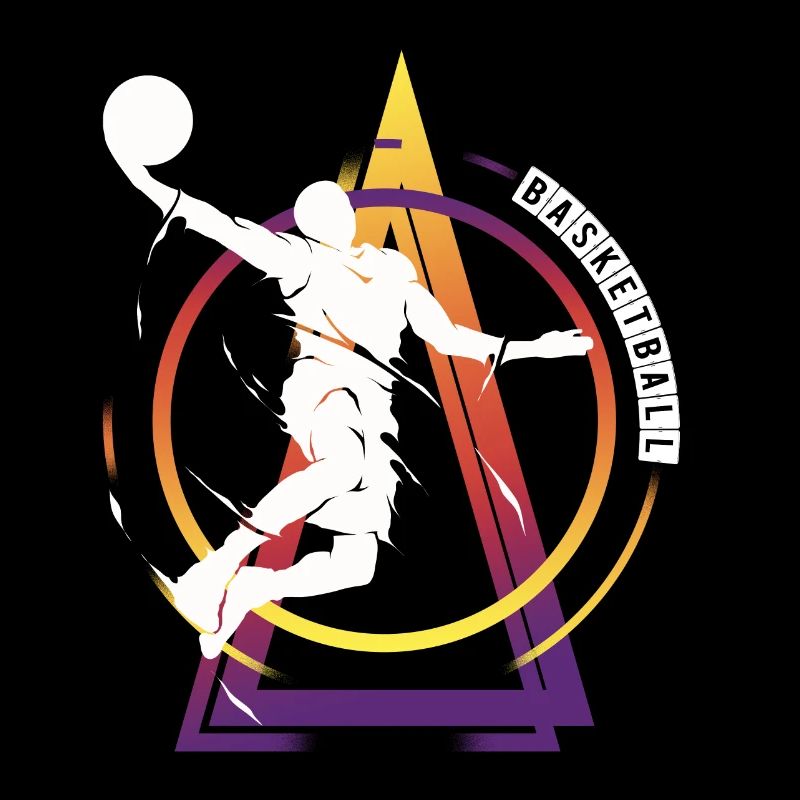 Basketteur Basketteur Dunking Vintage Retro