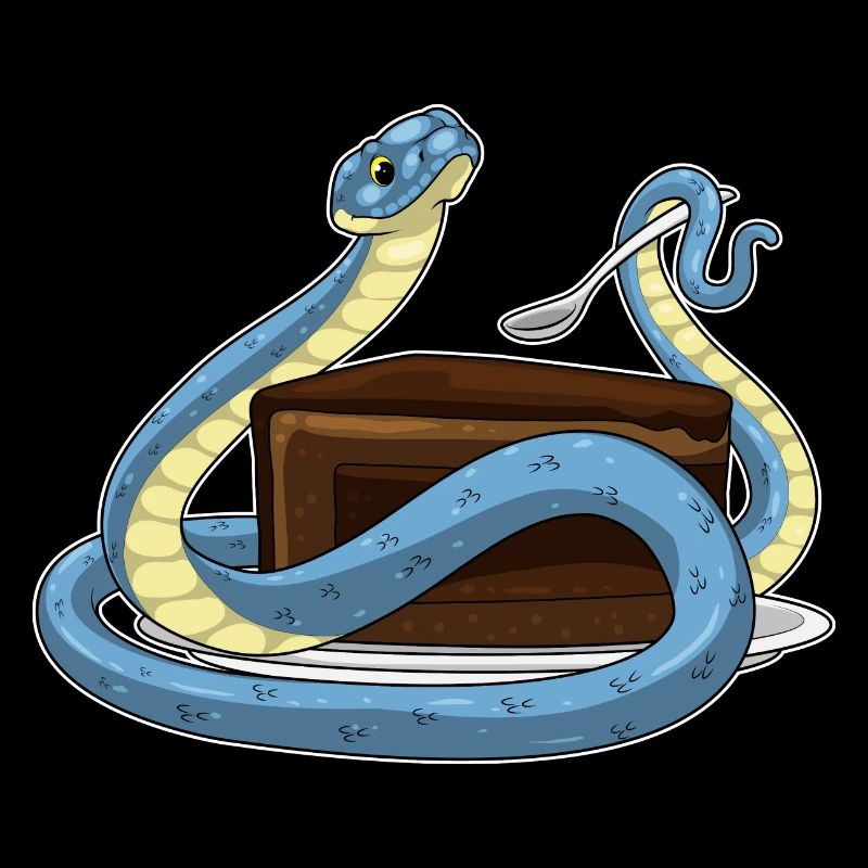 Gâteau d’anniversaire serpent