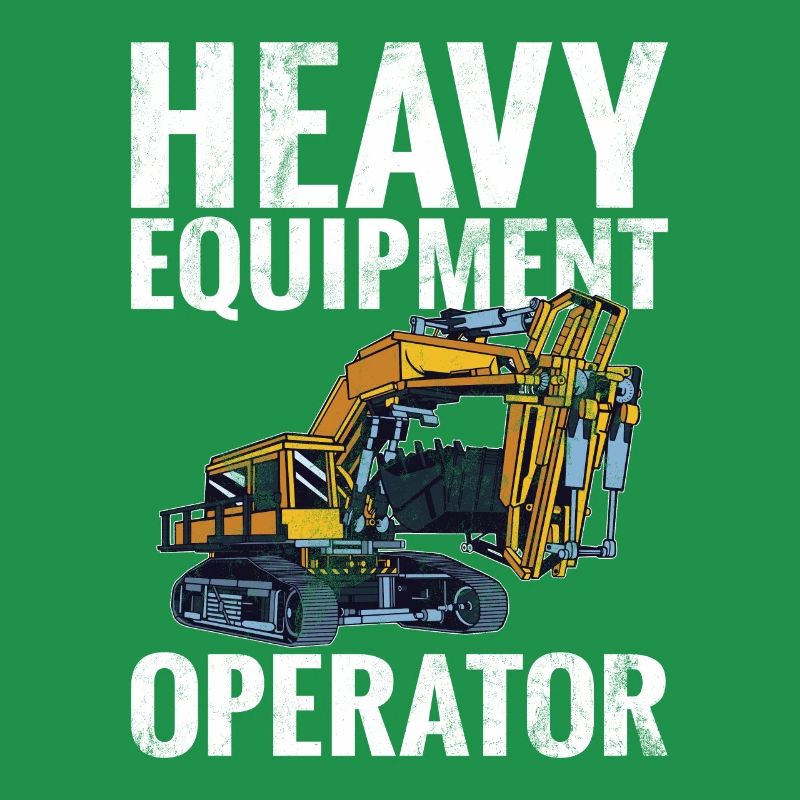 Funny construction workers & construction site excavator drivers
