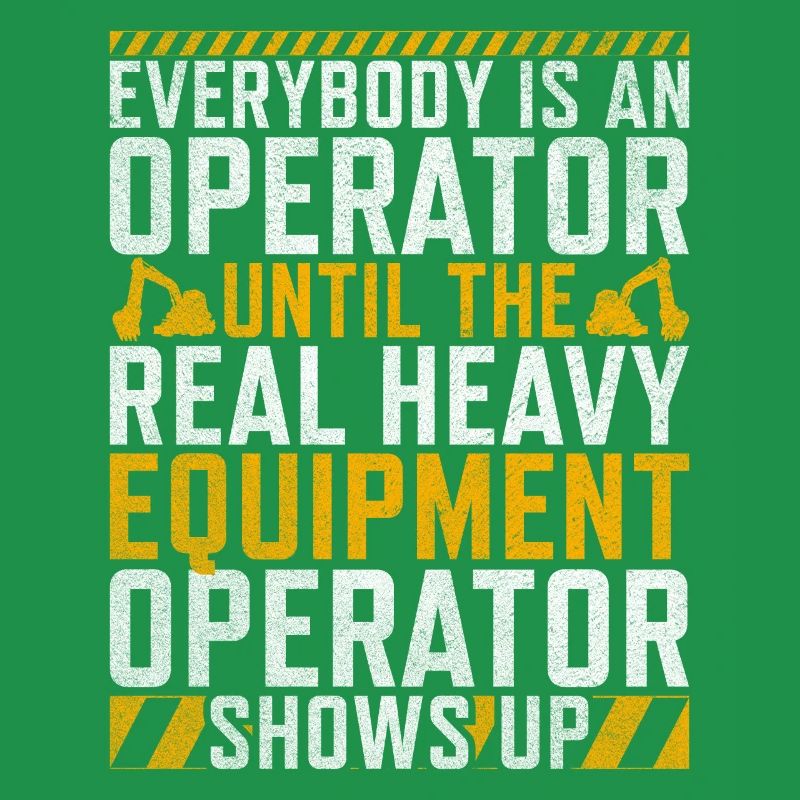 Funny construction workers & construction site excavator drivers