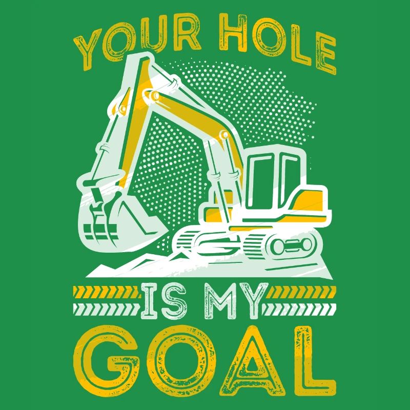 Funny construction workers & construction site excavator drivers