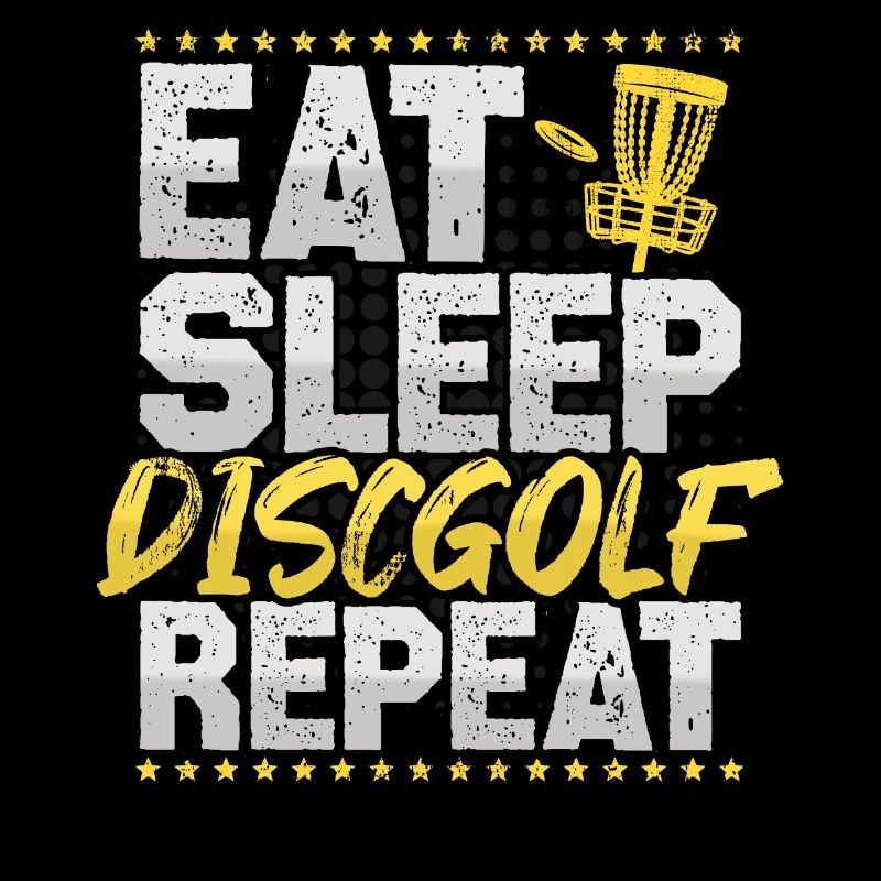Discgolf Manger Dormir Répéter Frisbee Hobby Discgolf
